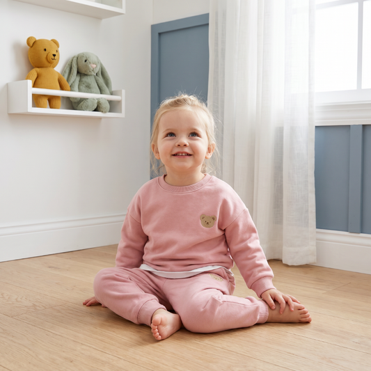 Bear Pants and Sweatshirt Set