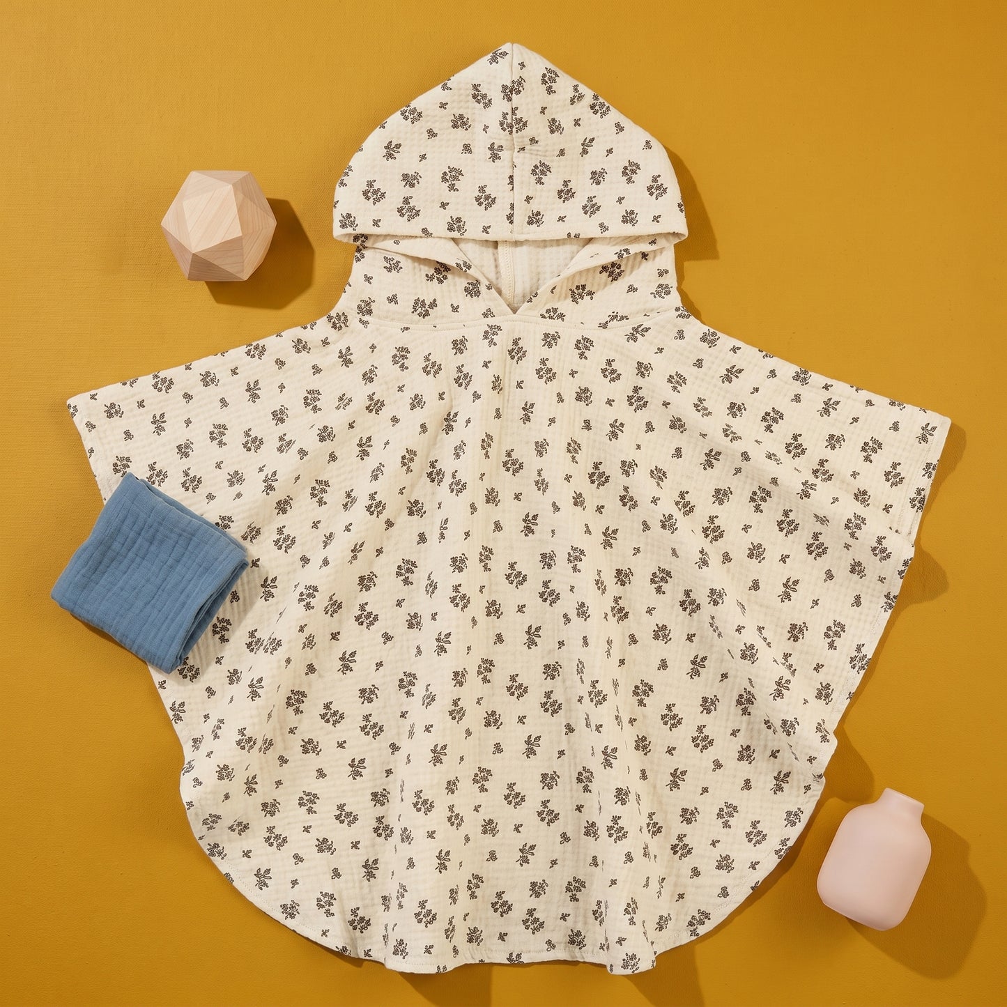 Baby Lilo Hooded Muslin Baby Towel