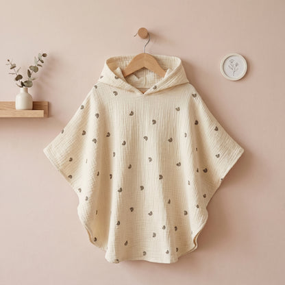 Baby Lilo Hooded Muslin Baby Towel