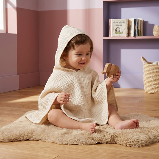 Baby Lilo Hooded Muslin Baby Towel