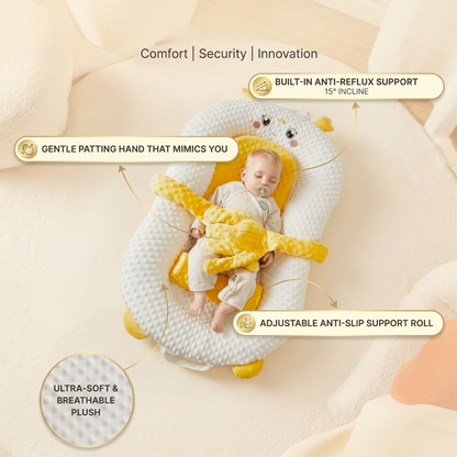 Newborn Nest Lounger Tummy Time Bed