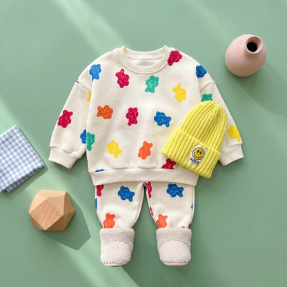 Baby Lilo Gummy Bear Fleece 2-Piece Baby Set