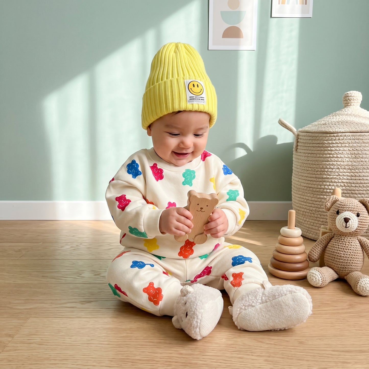 Baby Lilo Gummy Bear Fleece 2-Piece Baby Set