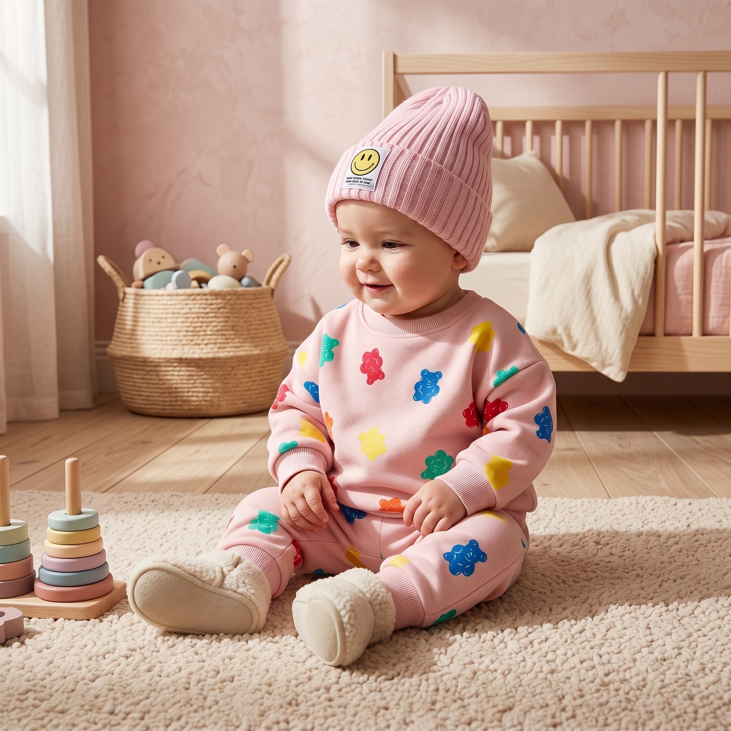 Baby Lilo Gummy Bear Fleece 2-Piece Baby Set