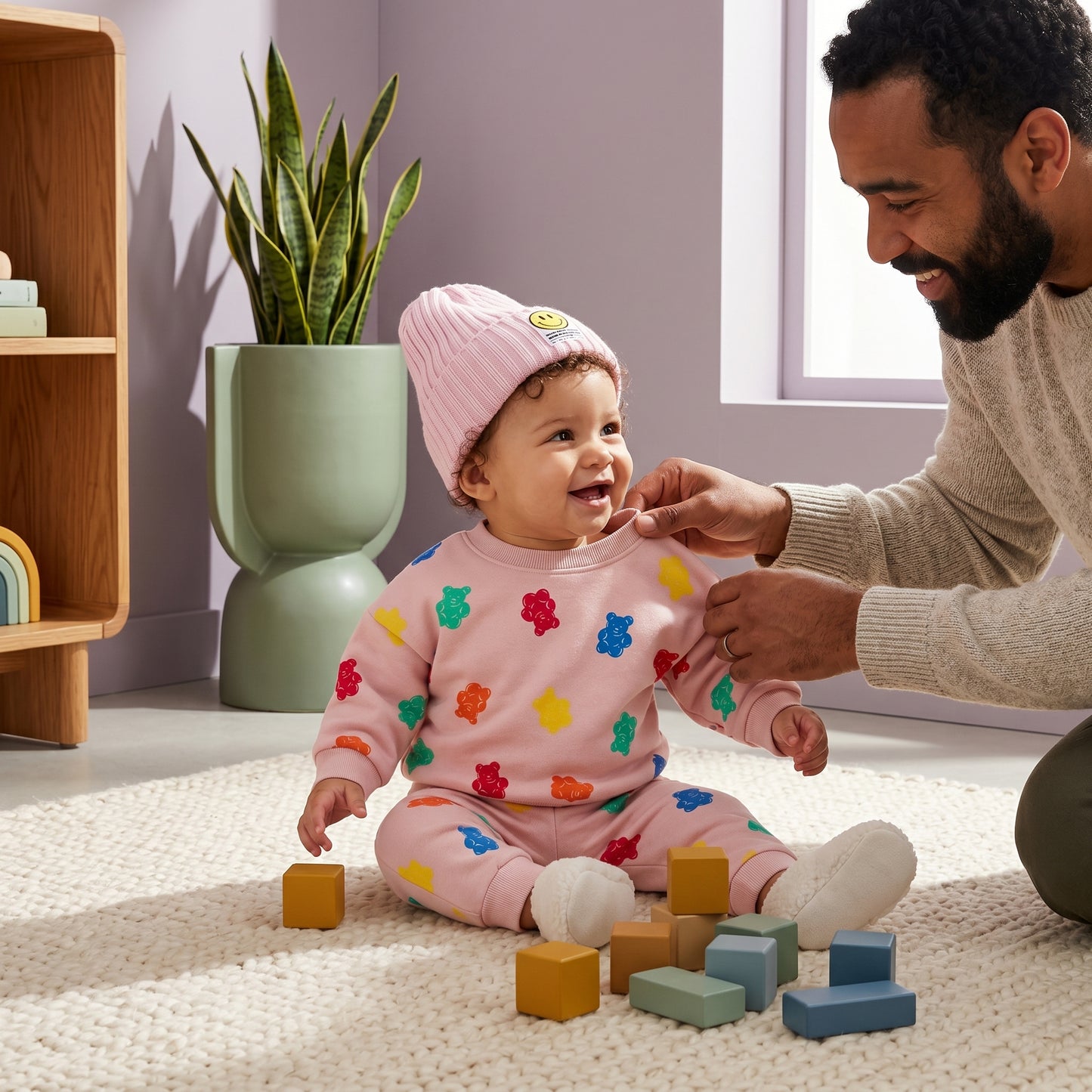 Baby Lilo Gummy Bear Fleece 2-Piece Baby Set
