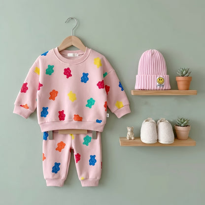 Baby Lilo Gummy Bear Fleece 2-Piece Baby Set