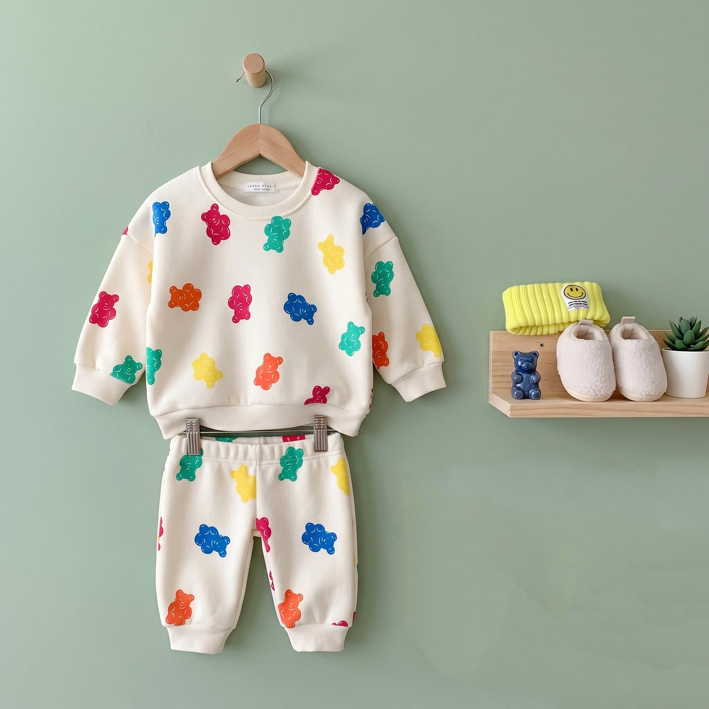 Baby Lilo Gummy Bear Fleece 2-Piece Baby Set