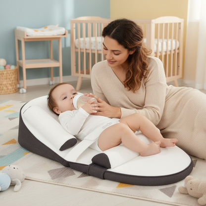 Wedge Anti Roll Baby Lounger Pillow