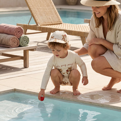 Leo Boys Dinosaur Print Swimsuit