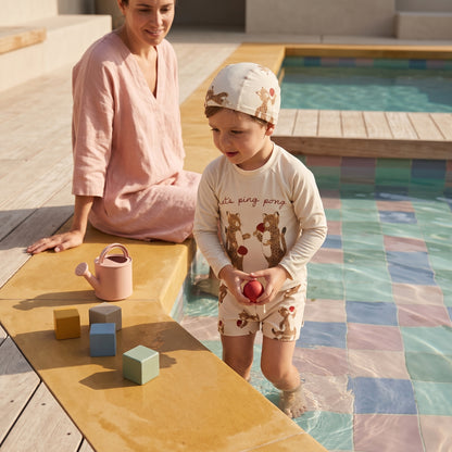 Leo Boys Dinosaur Print Swimsuit