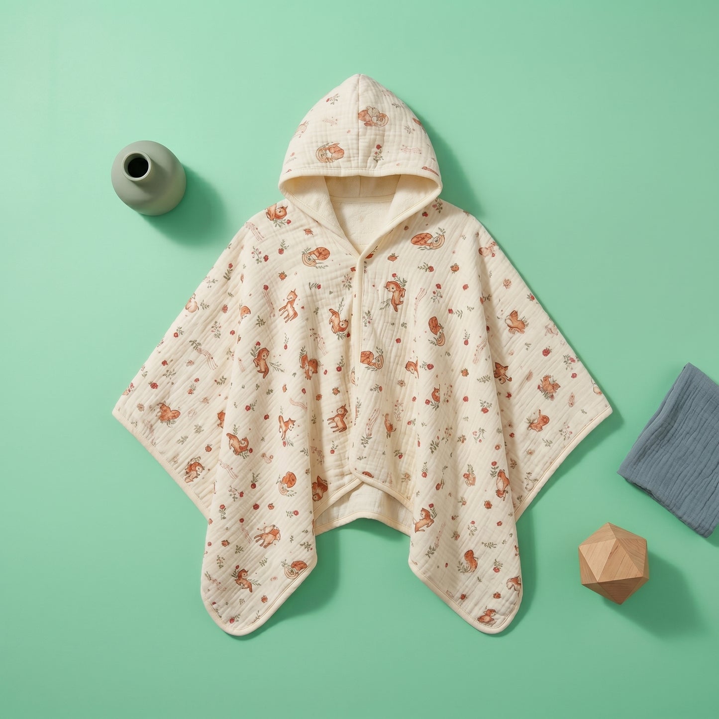 Bo Hooded Baby Bath Towel