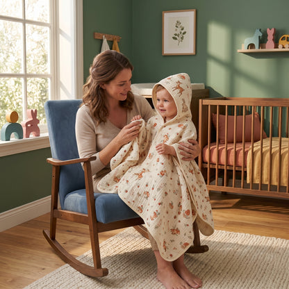 Bo Hooded Baby Bath Towel