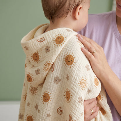 Bo Hooded Baby Bath Towel