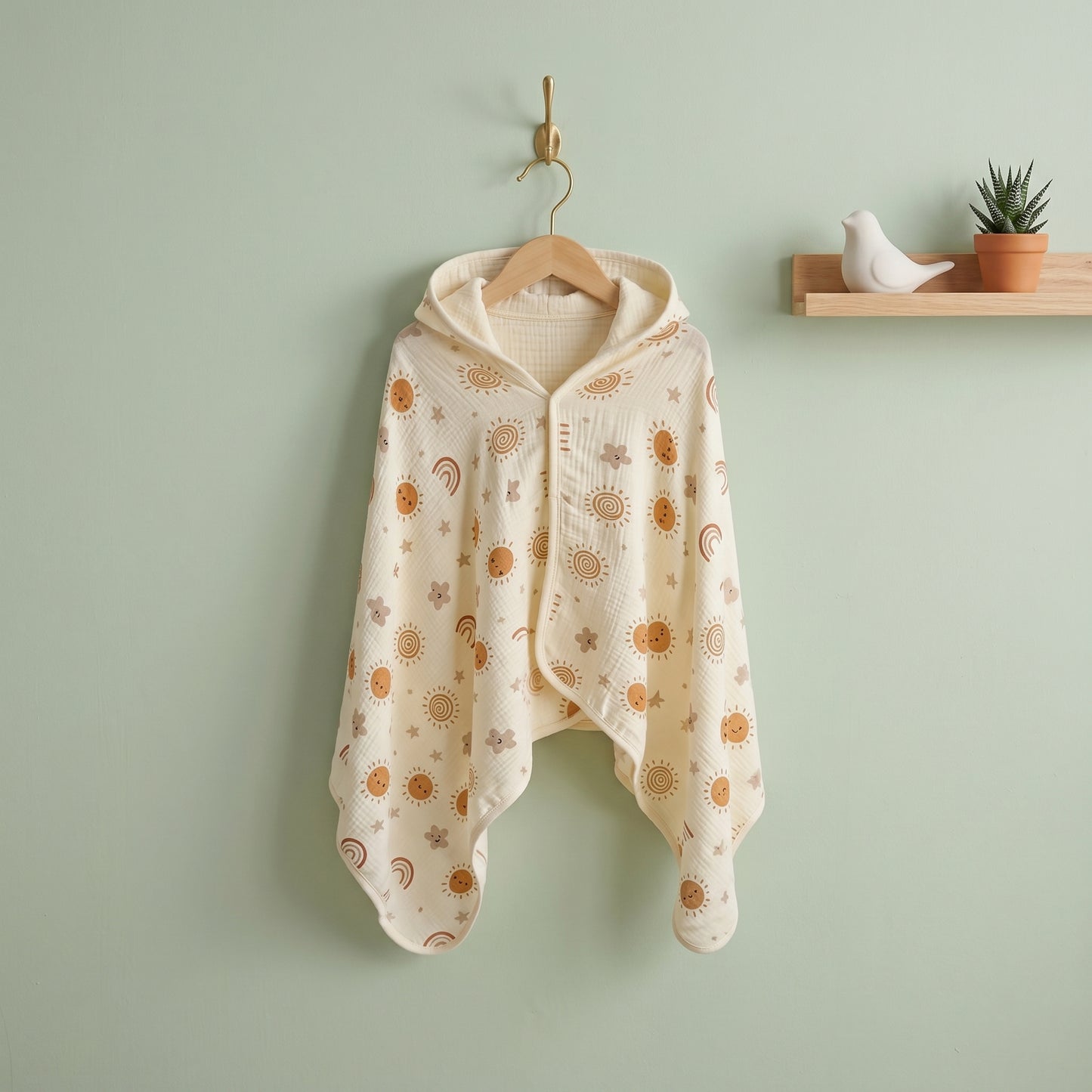 Bo Hooded Baby Bath Towel