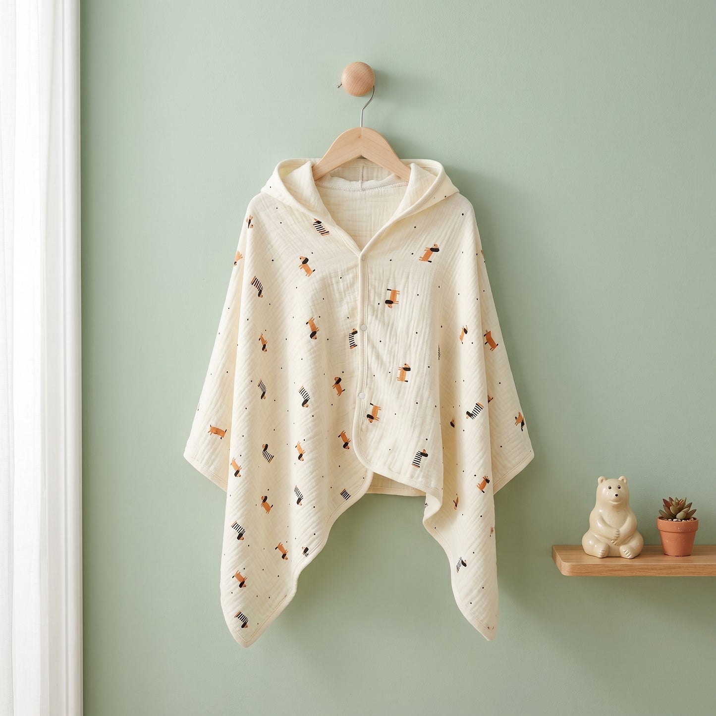 Bo Hooded Baby Bath Towel