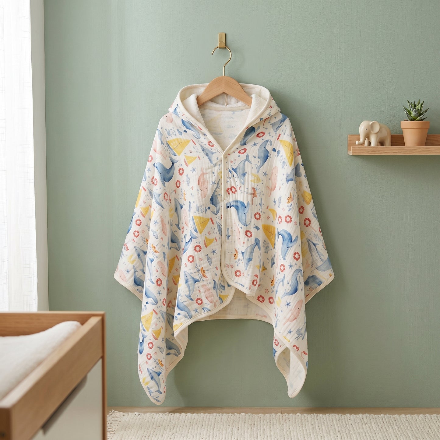 Bo Hooded Baby Bath Towel