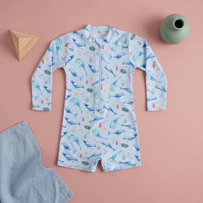 Finn Boys Long Sleeve Sun Protection Swimsuit