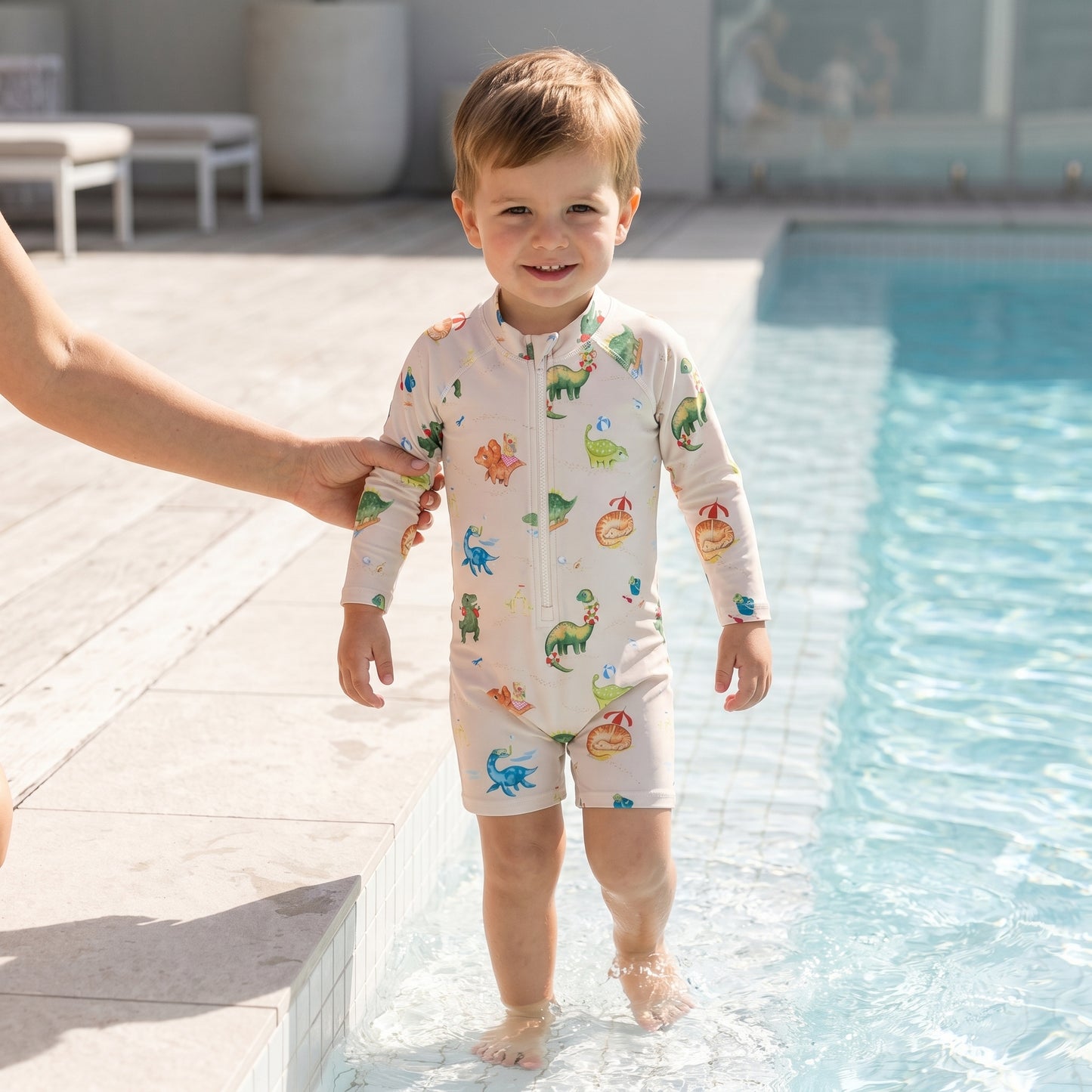 Finn Boys Long Sleeve Sun Protection Swimsuit