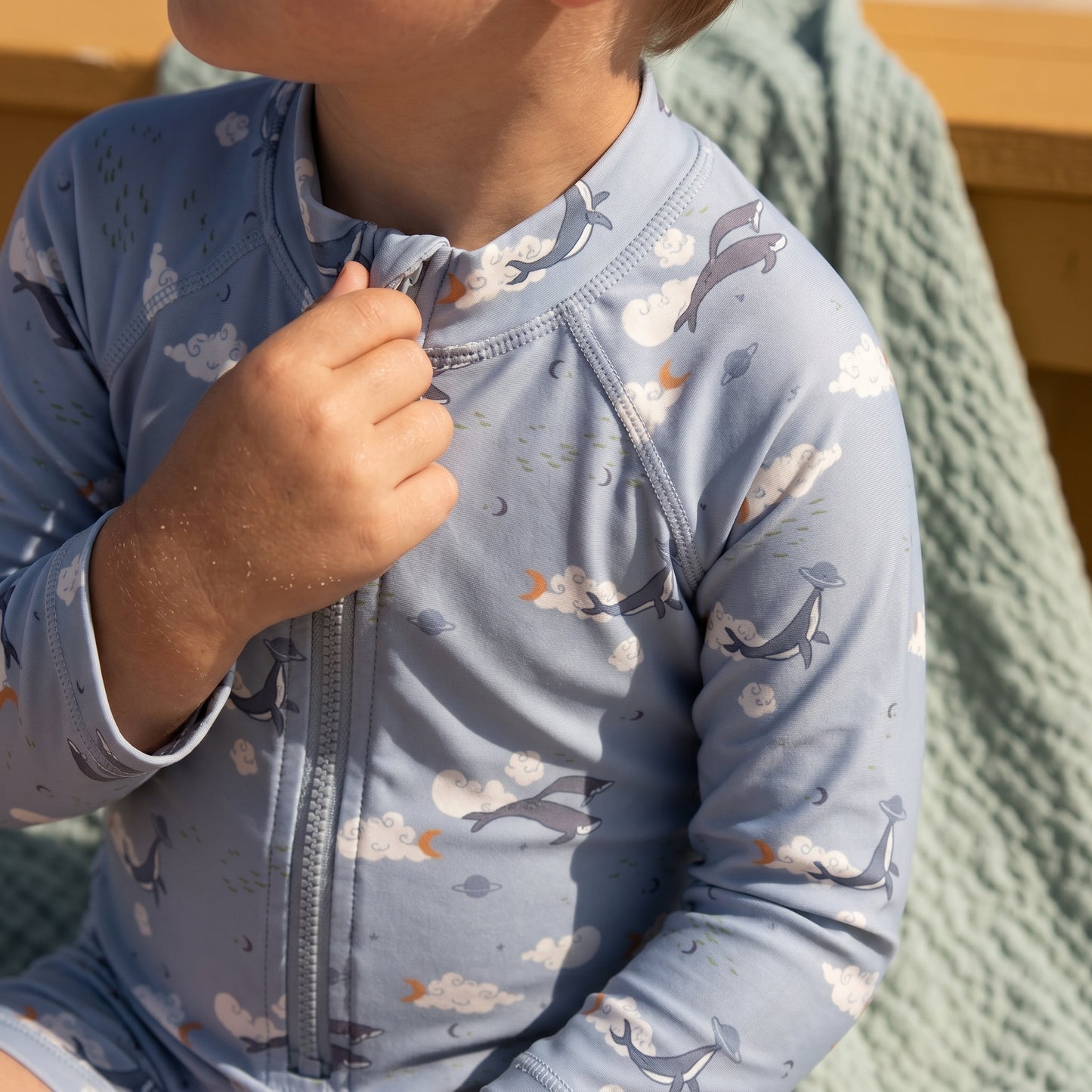 Finn Boys Long Sleeve Sun Protection Swimsuit