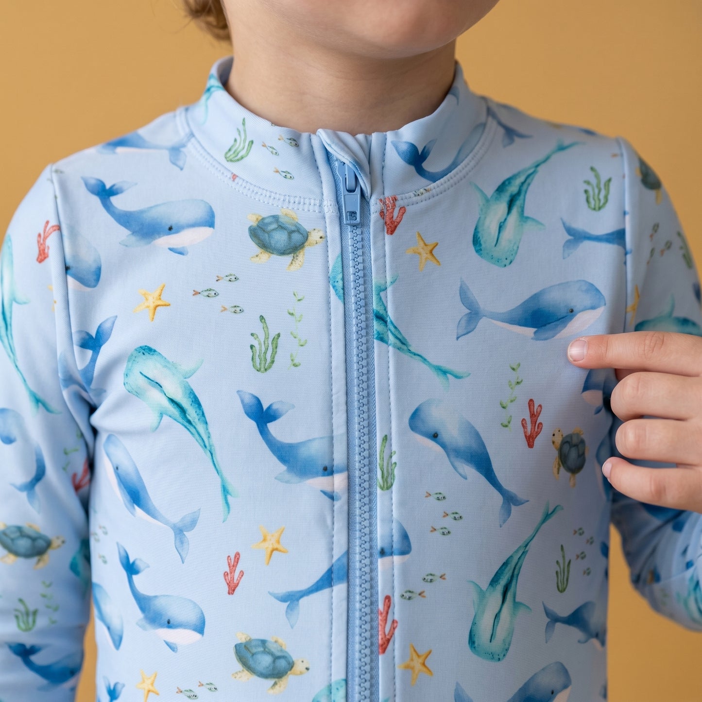 Finn Boys Long Sleeve Sun Protection Swimsuit