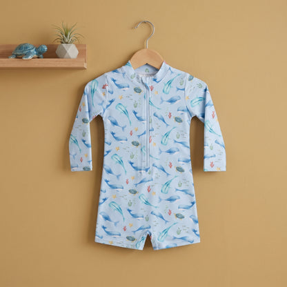 Finn Boys Long Sleeve Sun Protection Swimsuit