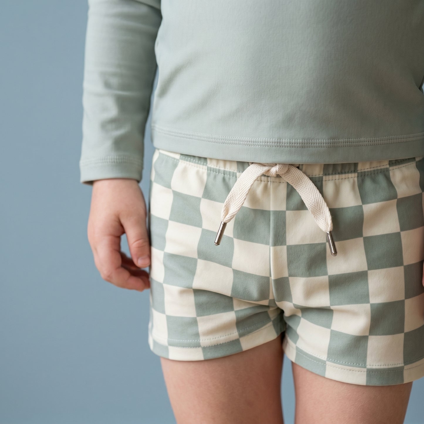 Noah Boys Long Sleeve Two Piece Swimsuit