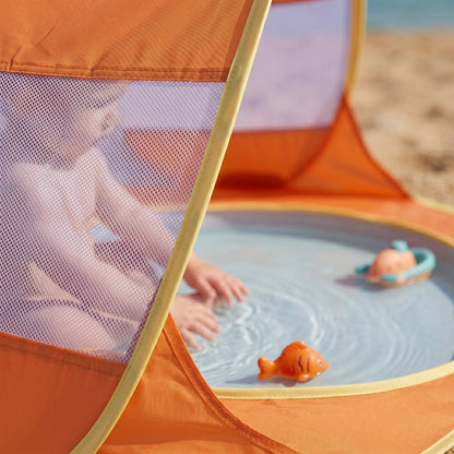 Pop-Up Sun Canopy Tent with Baby Pool