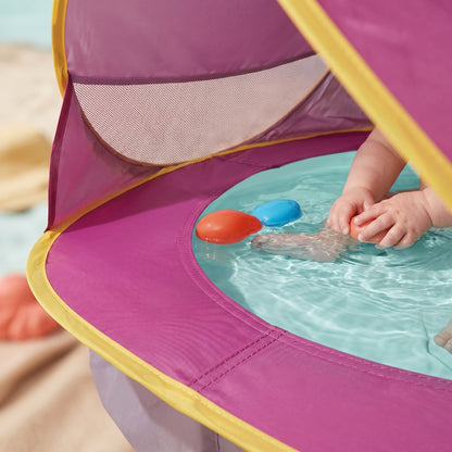 Pop-Up Sun Canopy Tent with Baby Pool
