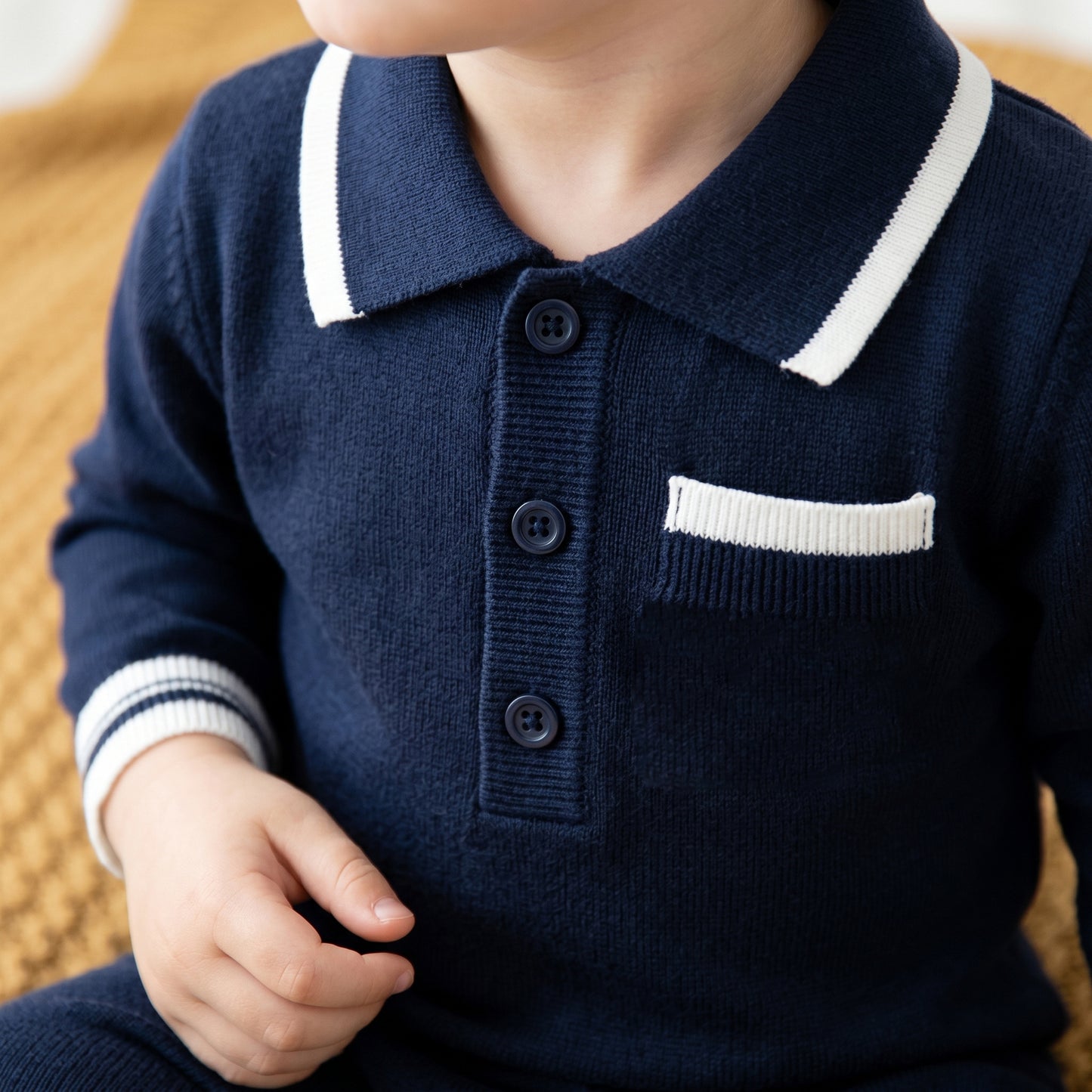 Jasper Classic Cotton Baby Boy Romper