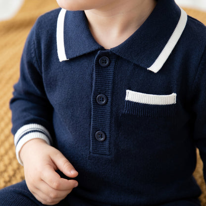 Jasper Classic Cotton Baby Boy Romper