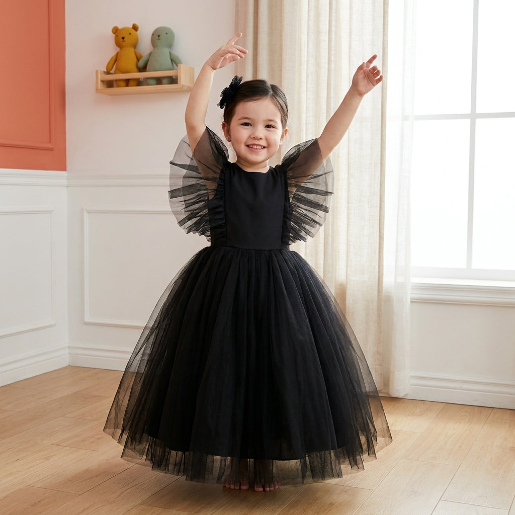 Aria Flower Girl Tulle Dress