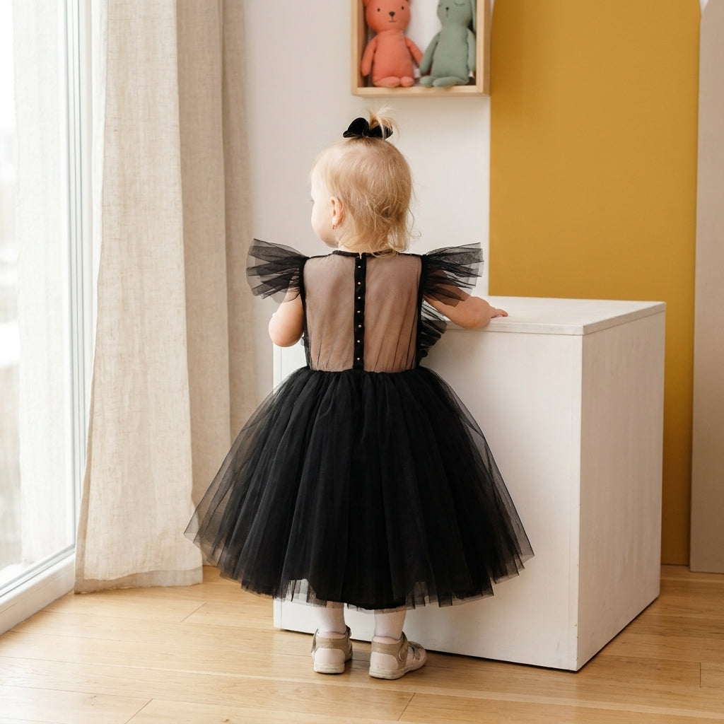 Aria Flower Girl Tulle Dress