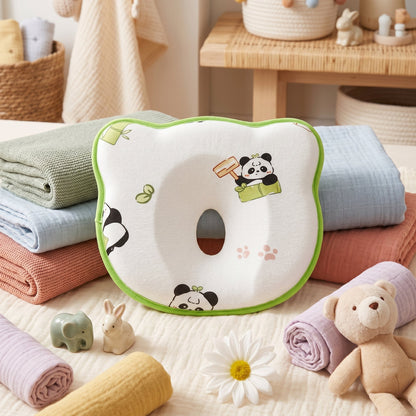 Memory Foam Flat Head Baby Pillow
