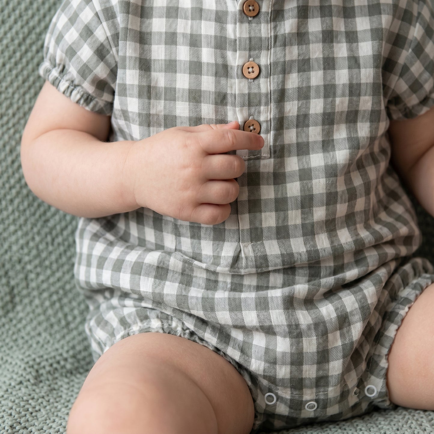 Theo Baby Short Sleeve Romper