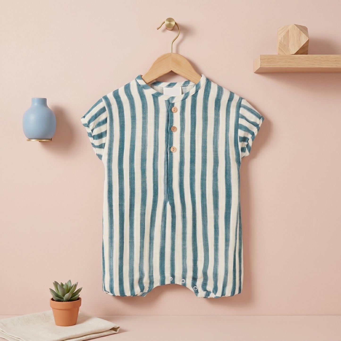 Theo Baby Short Sleeve Romper