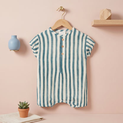 Theo Baby Short Sleeve Romper