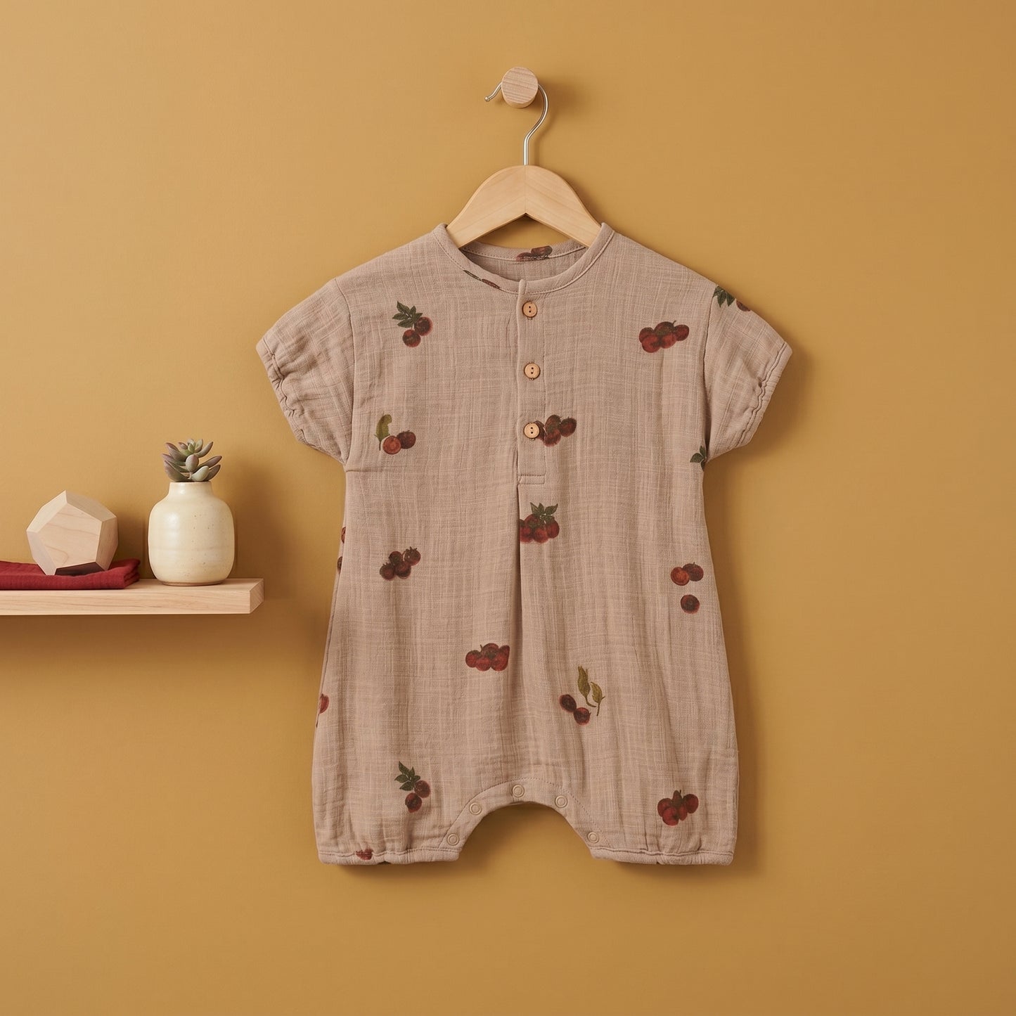 Theo Baby Short Sleeve Romper