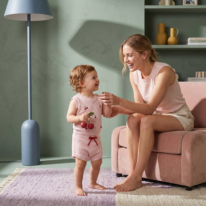 Milo Knit Vest and Shorts Baby Set
