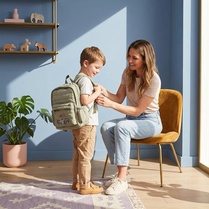 Ollie Kids Waterproof School Backpack