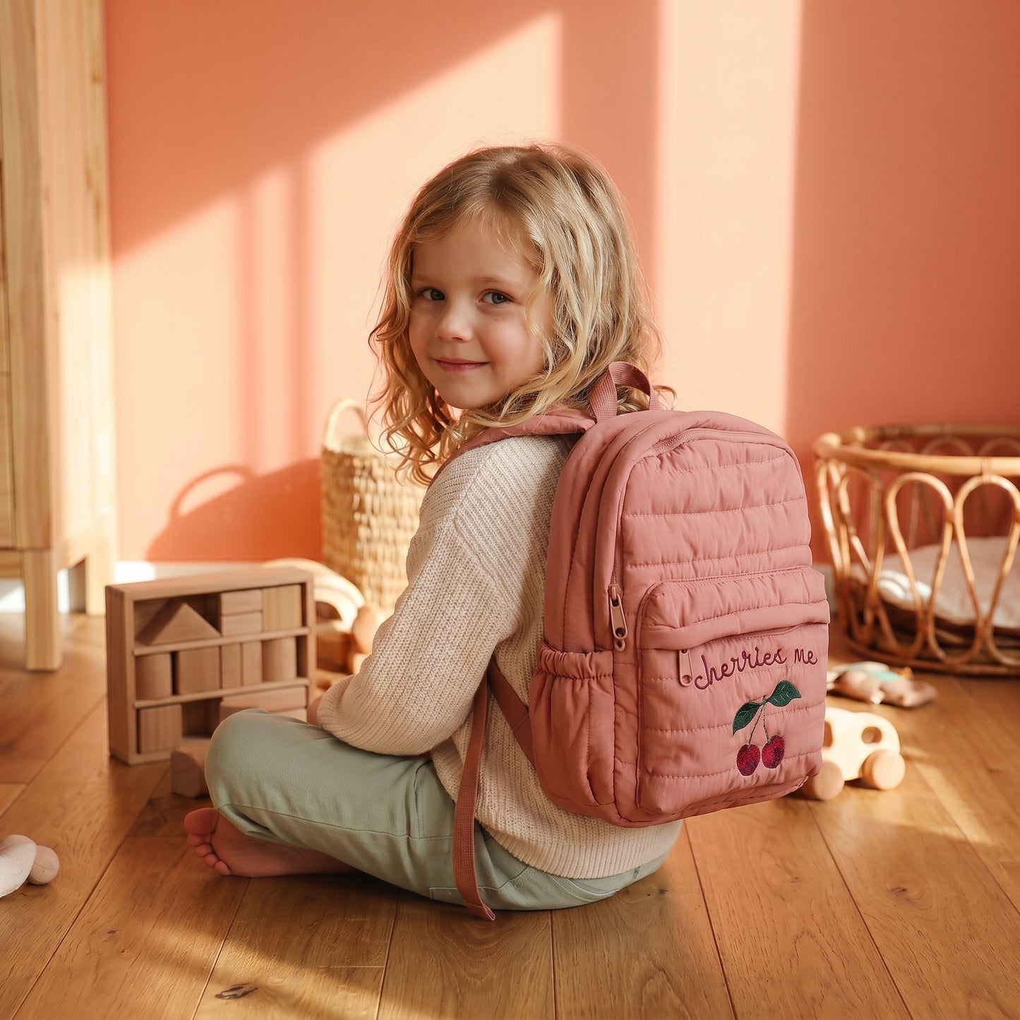 Ollie Kids Waterproof School Backpack