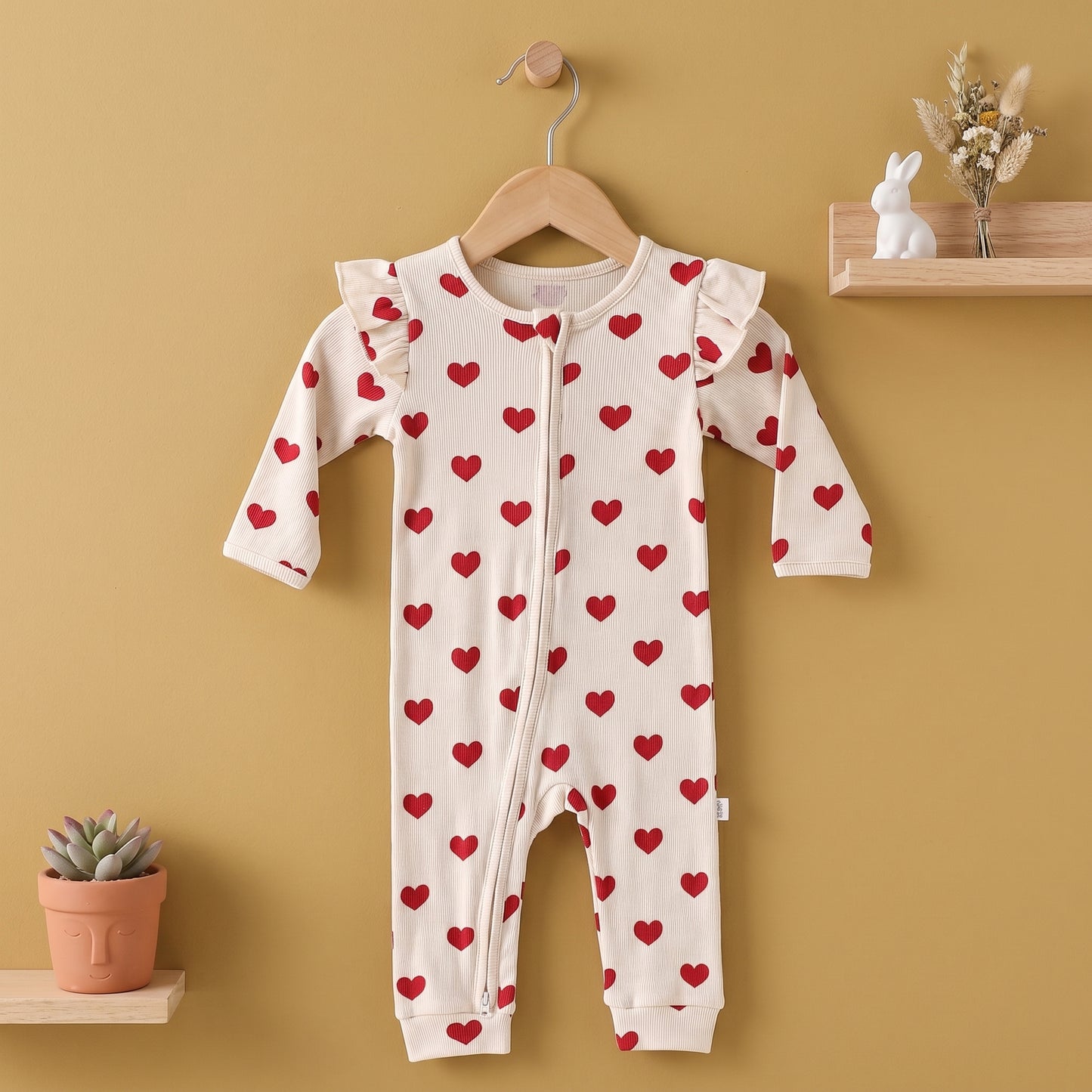 Posy Cotton Baby Romper