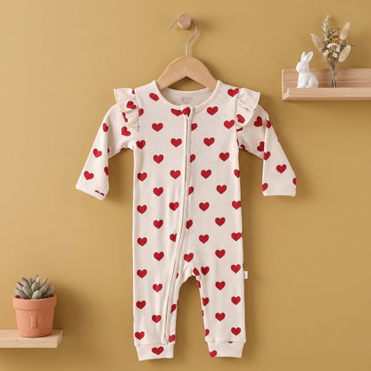 Posy Cotton Baby Romper