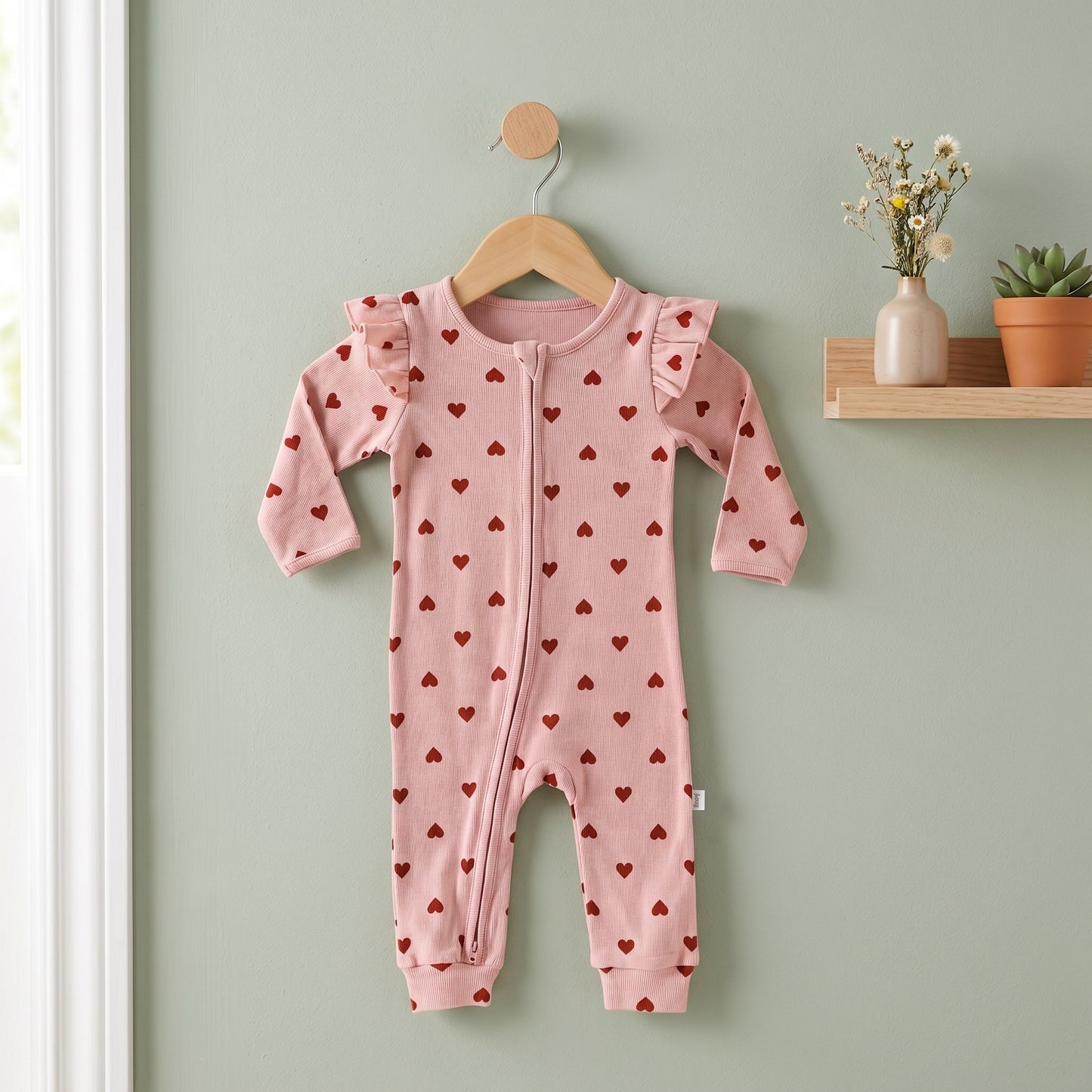 Posy Cotton Baby Romper
