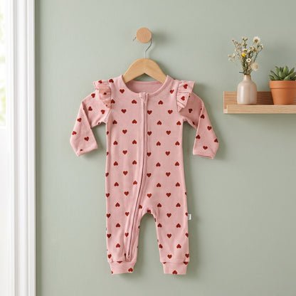 Posy Cotton Baby Romper
