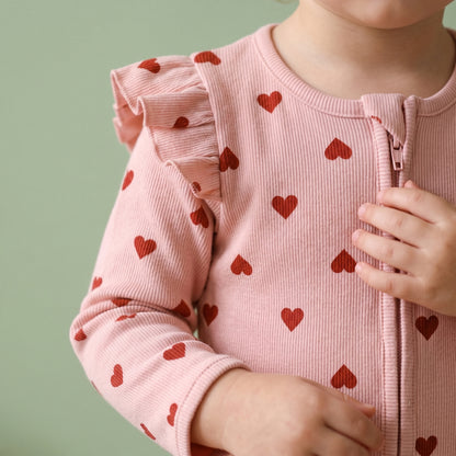 Posy Cotton Baby Romper