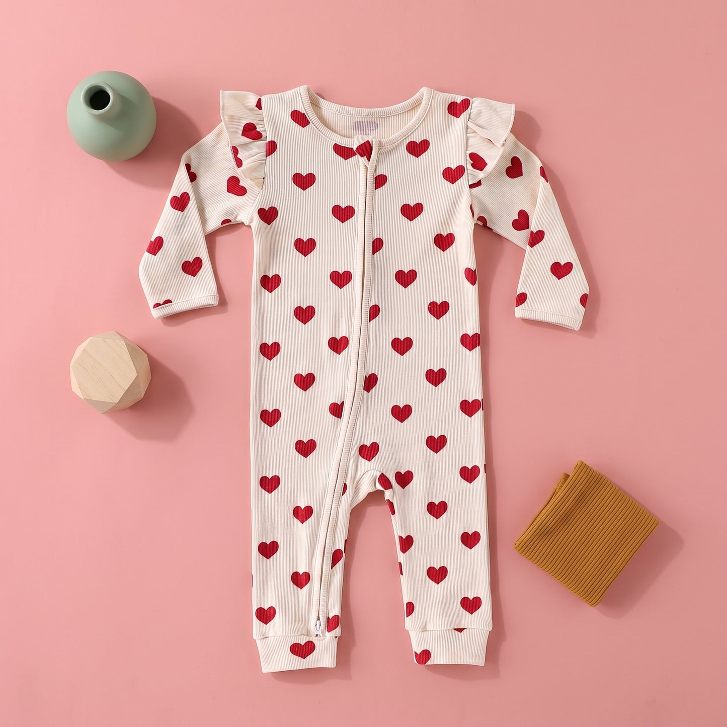 Posy Cotton Baby Romper