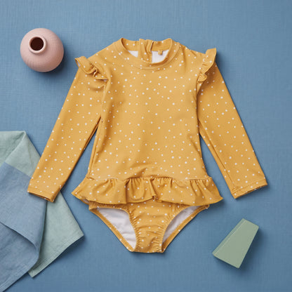Juniper Girls Floral Sun Protection Swimsuit