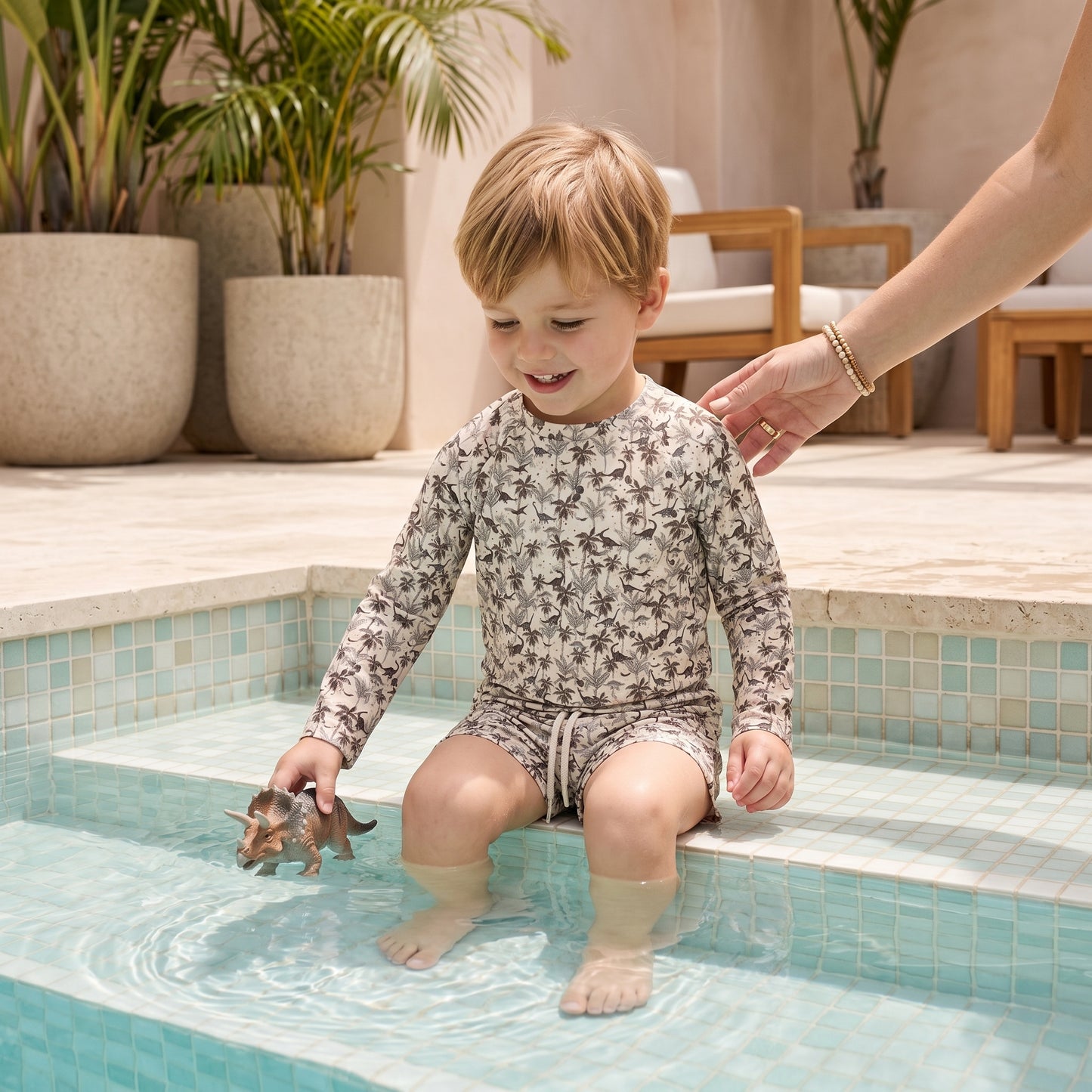 Hugo Boys Two Piece Sun Protection Swimsuit
