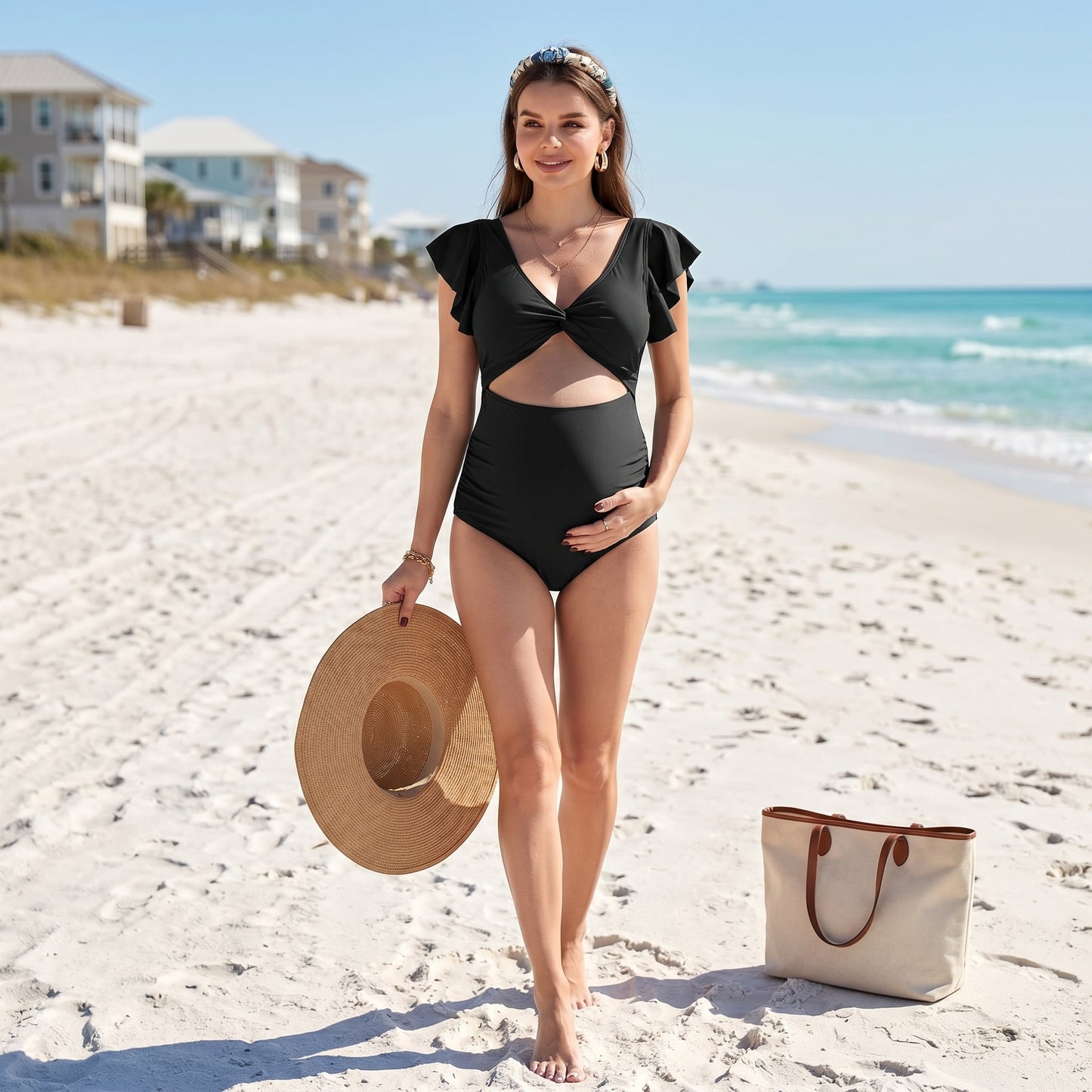 Baby Lilo Serene Maternity Swimsuit