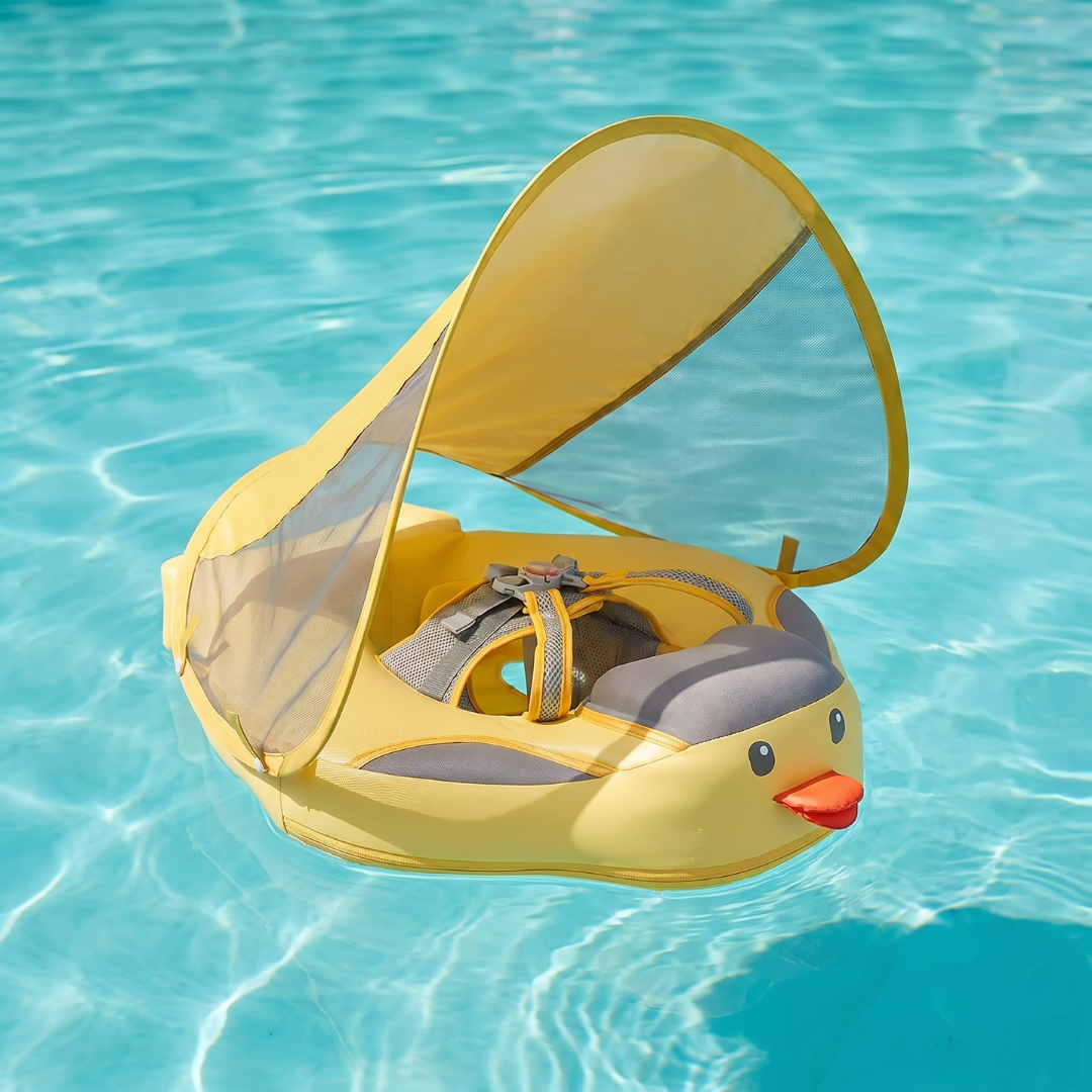 Baby Swim Duck Float with Canopy